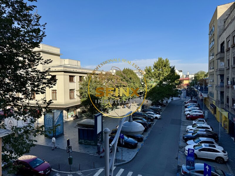 Piata Amzeimetrou la 100 m,  renovat, 3 camere, cat friendly